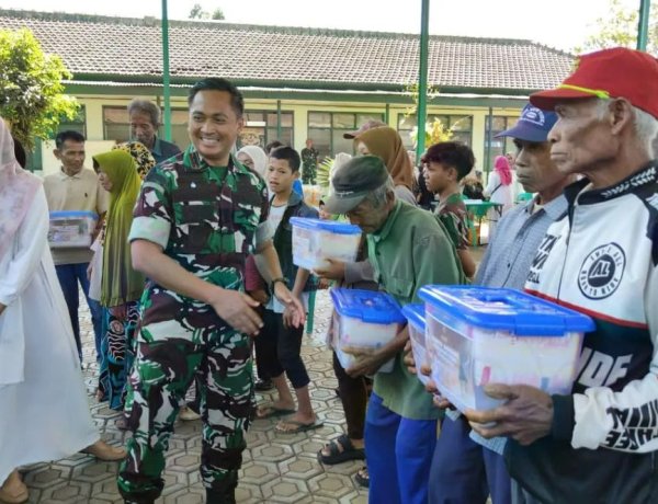 Kodim Sumedang Gelar Bazar Ramadhan, Pererat TNI-Masyarakat